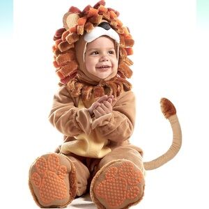 NWT Spooktacular Creations Deluxe Baby Tiger Costume for Halloween 6-12 Month